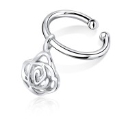 Rose Shaped Ear Cuff EC-424